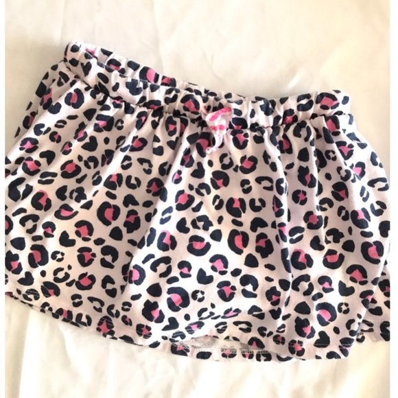 Cat & Jack Other - 🚗Cat & Jack Girls Leopard Pink Skort- sz M (7/8)